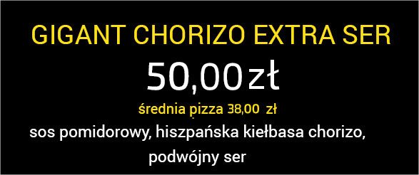 Pizza chorizo gigant 